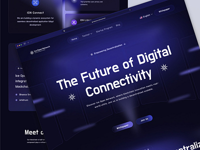 Defi Crypto Website Design web design