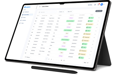 CRM based Volunteer Managment System accounts crm design erp experience software uiux user expereince user interface volunteer management system