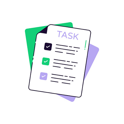 Task Check List Flat Vector Icon check list check mark flat goal icon management modren orgnized planning priority productivity schedule task to do tracking vector workflow