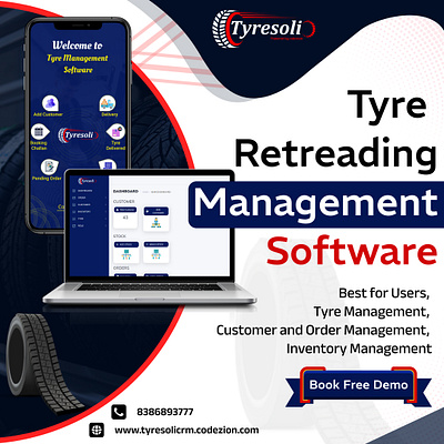 🚗 Boost Your Tyre Business Efficiency with Tyresoli! 🚗 business management software crm crm software tyre management software tyre remoulding tyre retreading