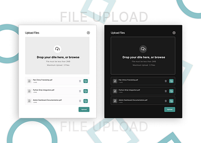 File Upload brend casestudy dailyui figma file ipload screenshot text trending ui