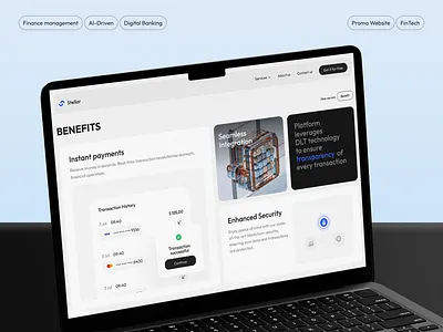 Stellar – Professional Website UI Design for Fintech app website best web design business website cool website corporate website creative website financial app financial dashboard financial website fintech fintech app fintech dashboard fintech logo fintech website mobile website professional website web design web design inspiration web ui website graphics