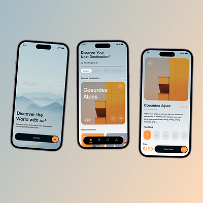 Travel & Vacation Rental App appdesign bookingapp designinspiration digitaldesign mobiledesign productdesign prototyping responsivedesign travelapp traveldesign uiux userexperience userinterface vacationrental visualdesign