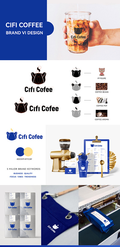 Brand · Logo Design CIFI Coffee branding design logo