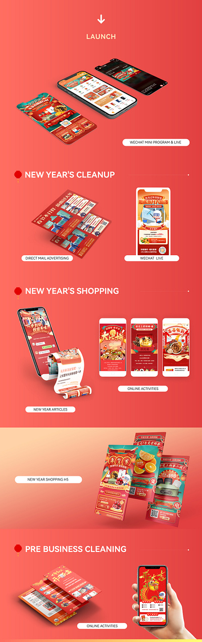 UX Design Process TO C New Year Theme design ux ux design