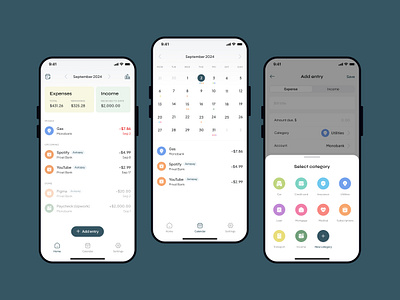 Bills tracking app app bills design finance interface mobile app ui ux