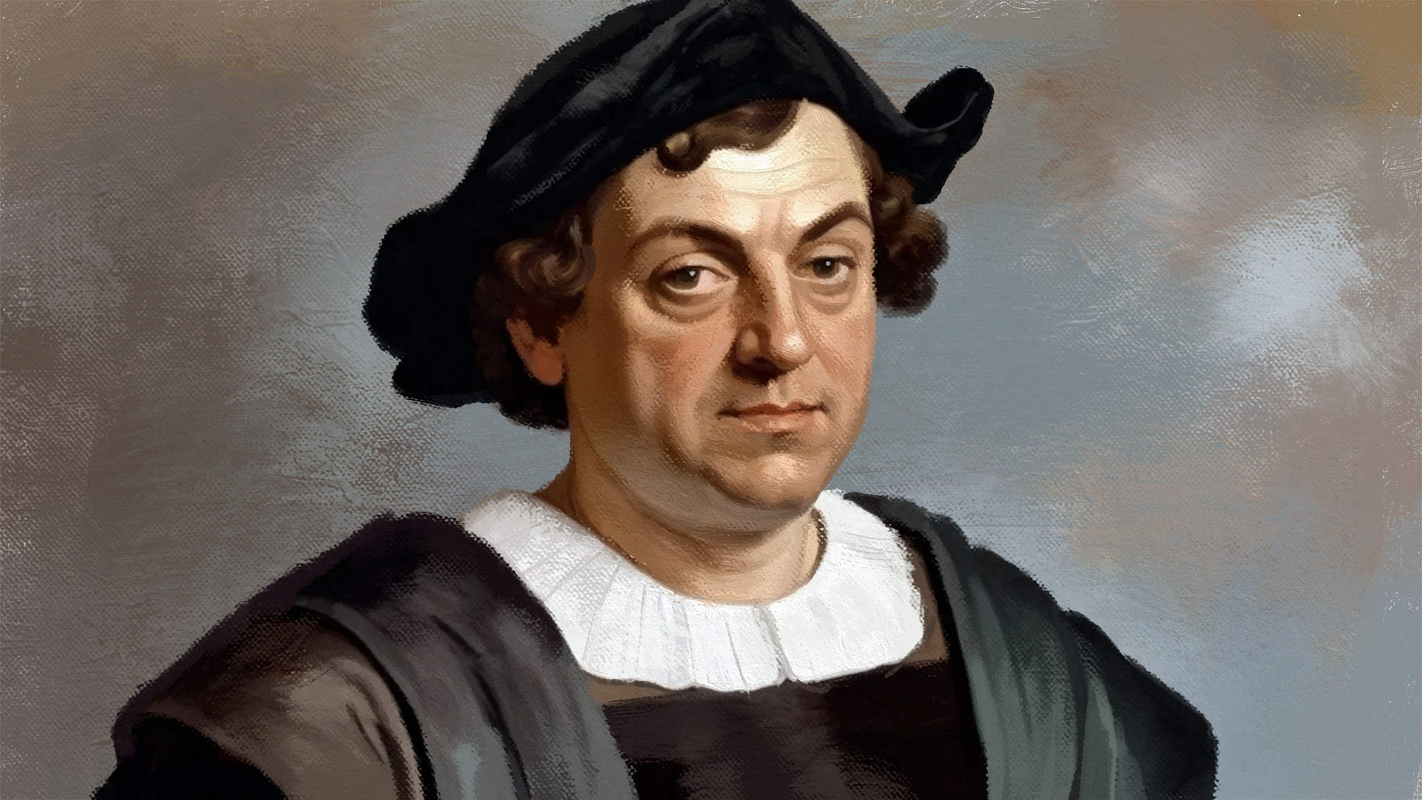 Portrait of Christopher Columbus by Mentiradeloro on Dribbble