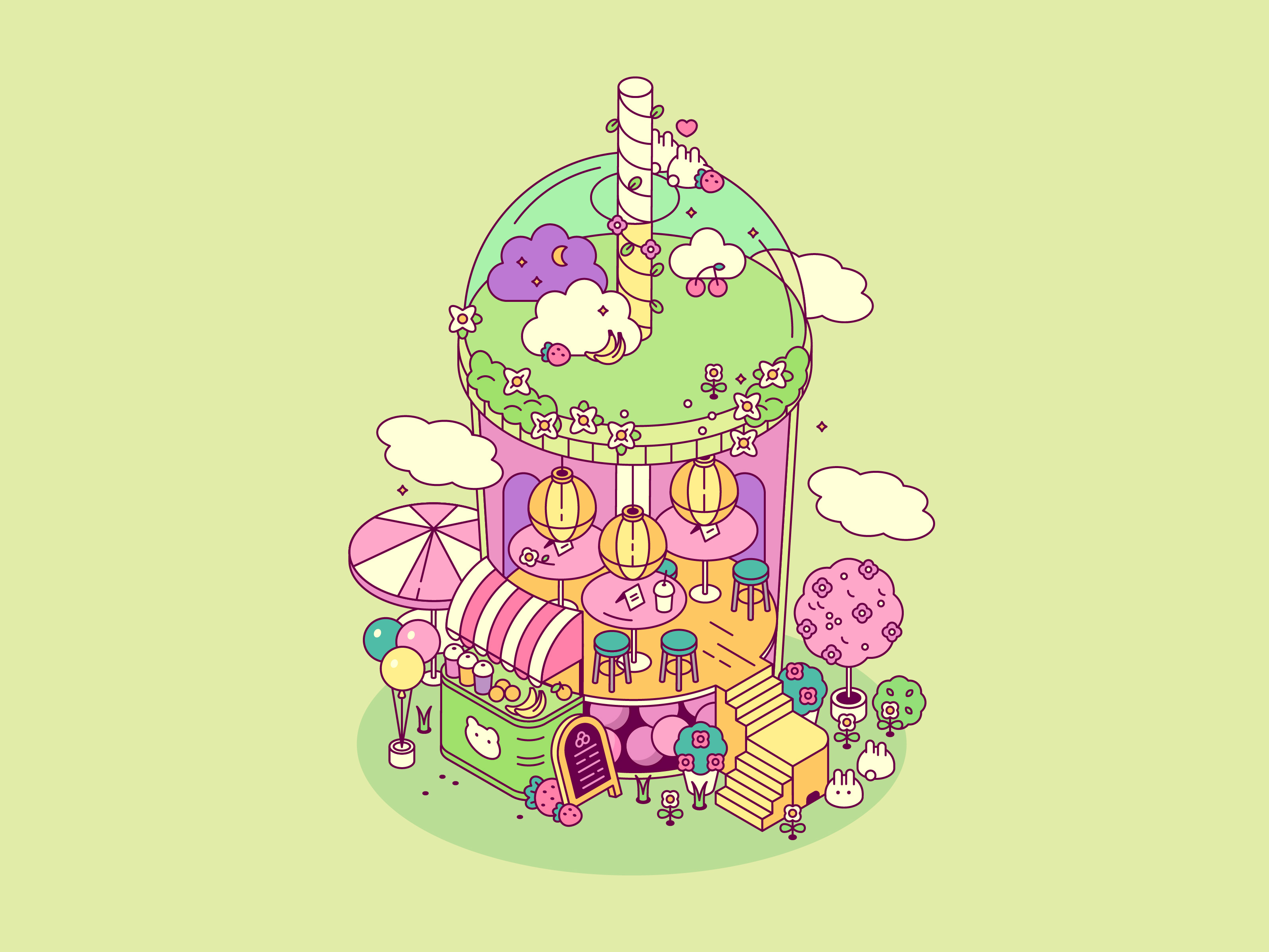 Bubble Tea Store cup