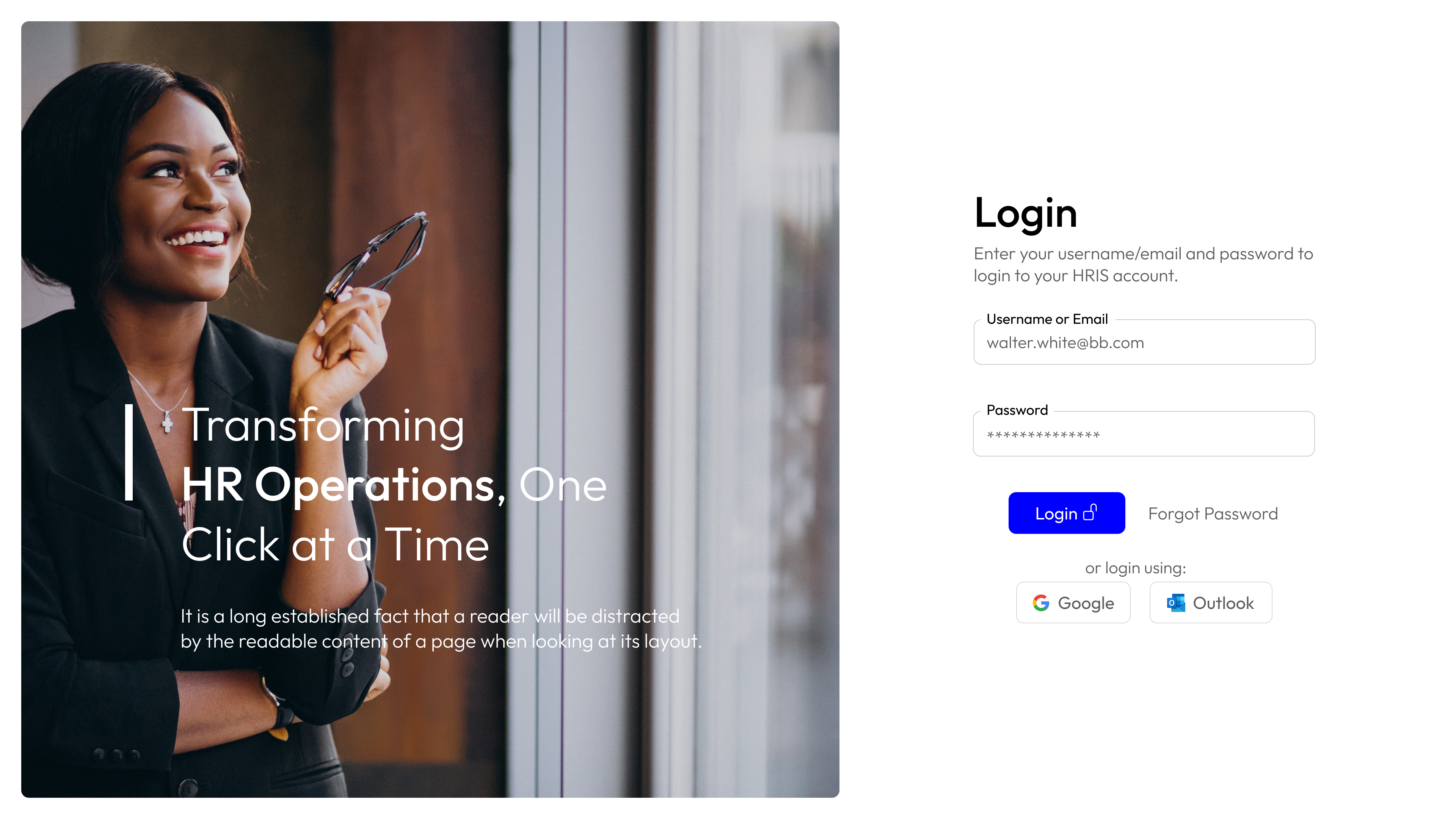 Login Screen UI ui ux