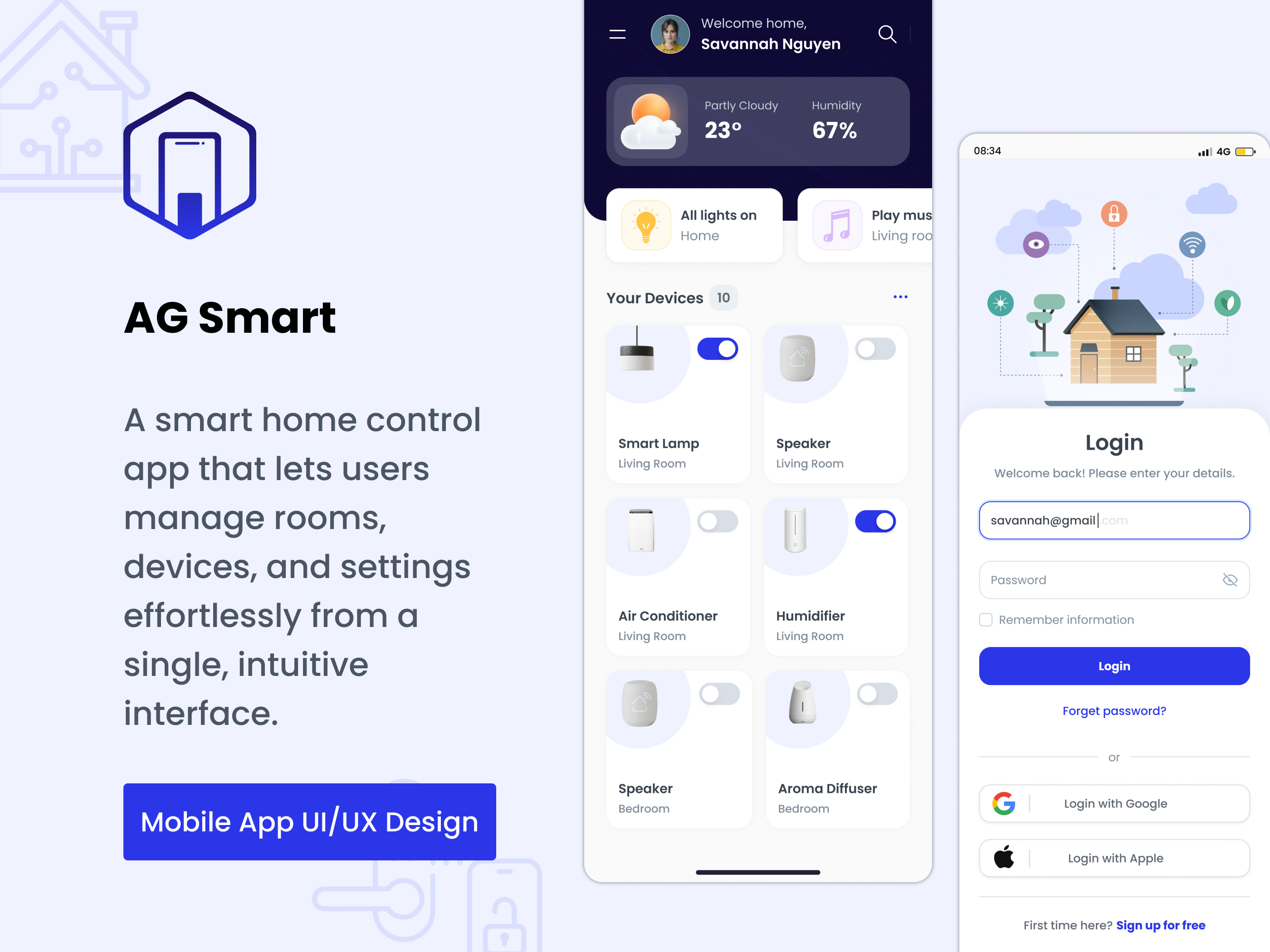 Smart Home App Design: Elevate Your Home Automation Experience ! appuidesign homeautomation homeautomationapp homecontrol homemonitoring mobileappdesign mobileui remotecontrol smartdevice smarthomeapp smarthomecontroller smarthomemobileapp smarthometechnology smarthomeui smarthouse smartliving uxdesign