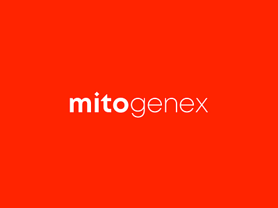 Mitogenex brand identity branding design graphic design logo logo design