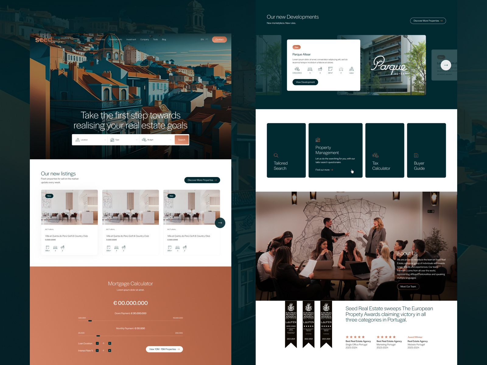 Example of Landing Page Design