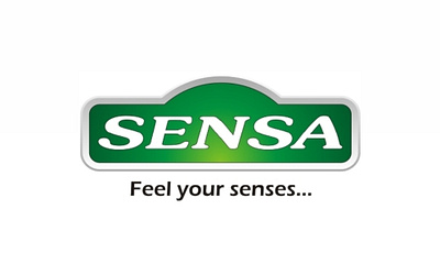 SENSA branding graphic design logo