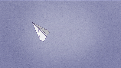 3D Paper plane 2d animation 3d 3d animation after effects animation motion design motion graphics paper plane