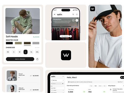 Wink | Fashion Clothing Brand Website | Orbix Studio behance project cloth store clothing design ecommerce fashion product home page landing page luxury online marketing online shopping orbix studio product cart shopify ui ux web design website woman fashion woocommerce