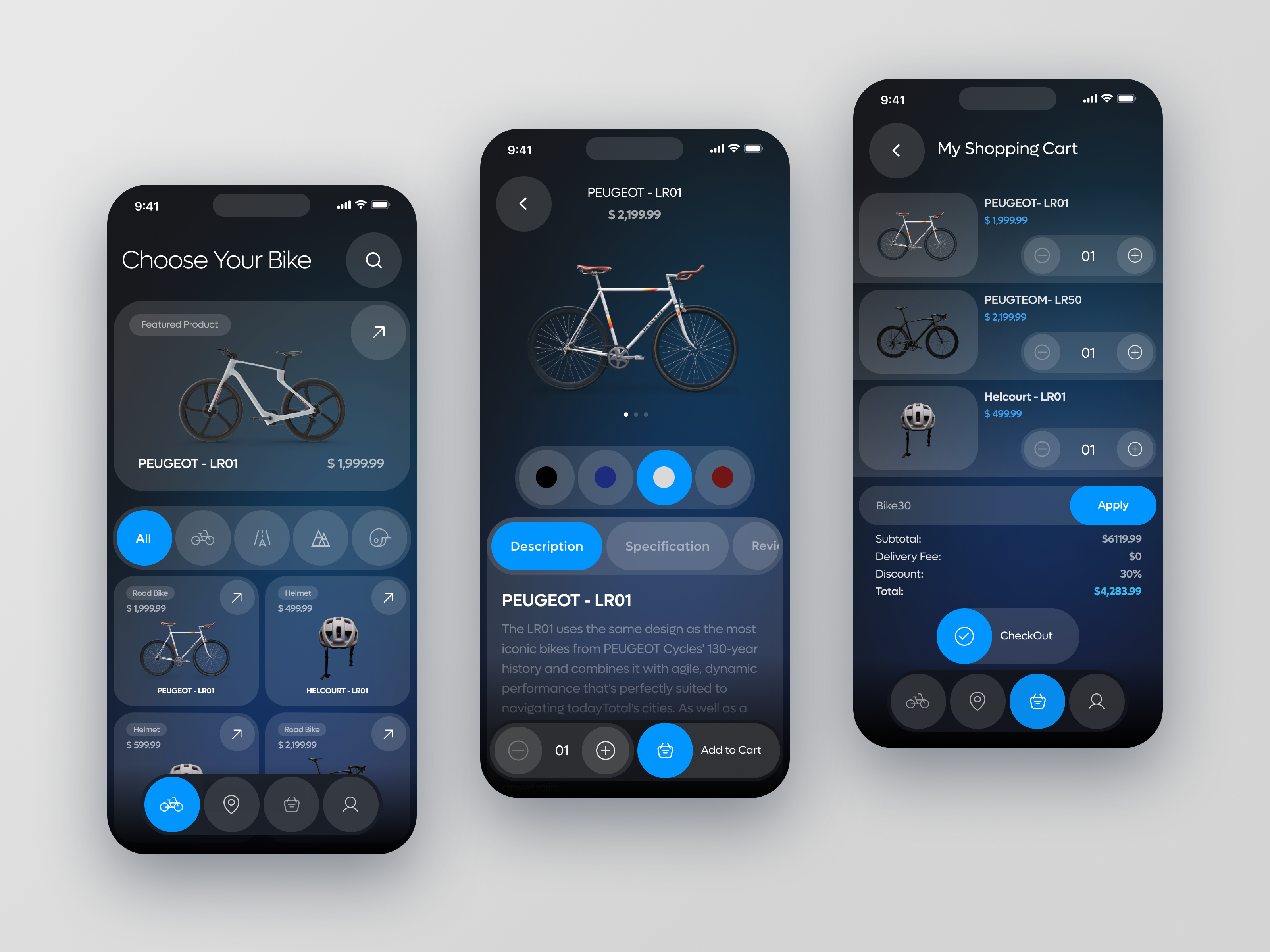 Example of Mobile App UX/UI Design