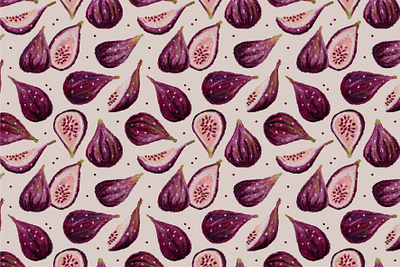 Figs pattern background branding design fig figs pattern graphic design pattern seamless tileable violet