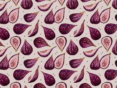 Figs pattern background branding design fig figs pattern graphic design pattern seamless tileable violet