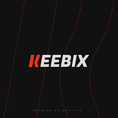 Keebix - Logo Design brand identity branding design graphic design logo modern