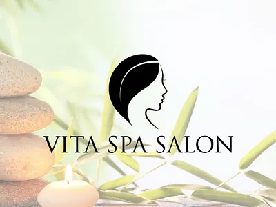 Spa Salon logo spa branding.
