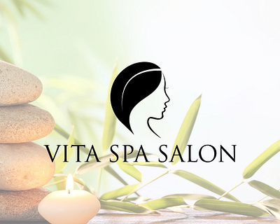 Spa Salon logo spa branding.