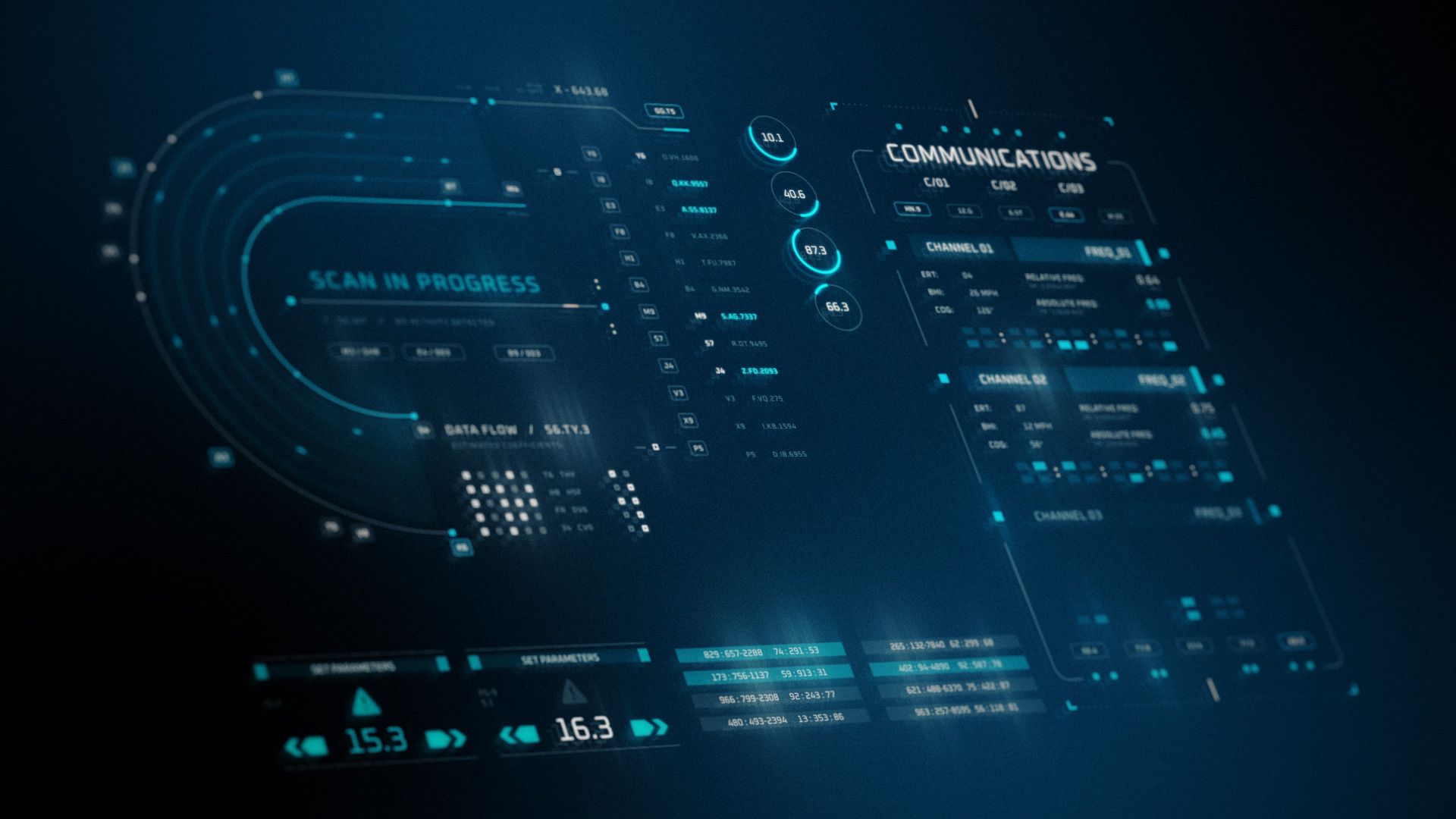 Example of Hud Design & Animation