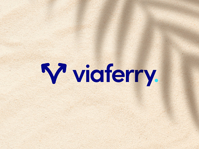 Viaferry Ferry Booking platform branding agency app branding design ferry illustration logo marketing ui ux web