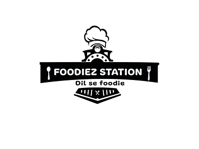 Foodiez Station - Logo Design brandidentity branding creativelogo design trend graphic design logo logodesign logoinspiration minimalistlogo ui vector