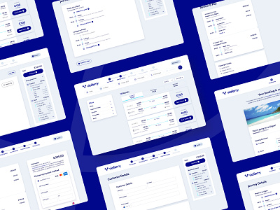 Viaferry Ferry Booking platform UX agency app booking branding design illustration logo marketing ui ux web