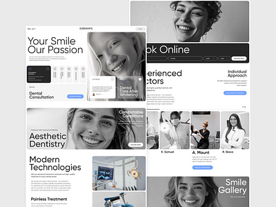 Landing Page Design. Clinic clinic dentist design doctor home landing med medecine ui ux web website