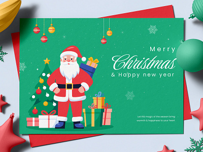 Christmas Characters Illustrations card celebration character christmas christmas tree festive festiveseason gift graphic design holiday illustration lights merry christmas new year santa snow snowman vector winter xmas