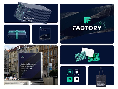 Factory Direction 1 3d abstract agency branding branding and identity clean cms design design agency designer fabricators freelance graphic design identity logo logo design minimal modern sme tech