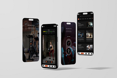 Fitma - Modern Fitness Program Mobile App UI/UX Design 3d app branding design dribbblecommunity fitness fitnessapp graphic design icon illustration mobile mobile app mockup motion graphics typography uiux ux vector website website design