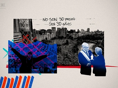 Before the Chilean social outbreak article chile editorial illustration graphic design newsletter politics