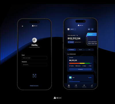 TBC Mobile Bank App Redesign Concept bank branding design ios typography ui ux