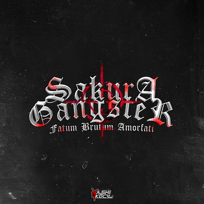 Sakura gangster logo branding graphic design logo