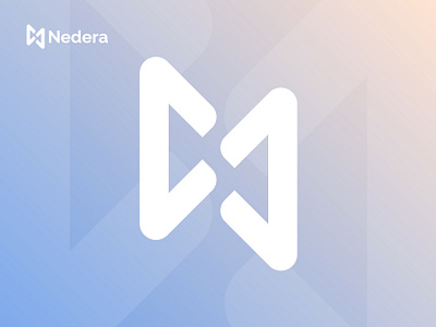 Nedera - Logo Design Concept blockchain branding creative crypto currency decentralized defi fire lab focus lab hola lab logo logo design logo designer marketing modern nfts slack startup token web3