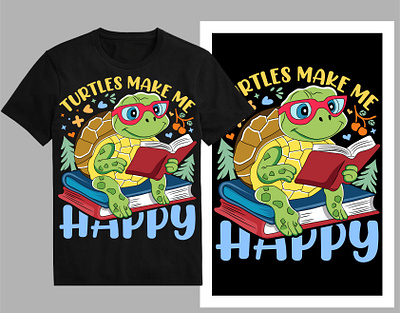 Turtles make me happy t-shirt design cartoon sea turtle custom t shirt cute turtle graphics funky turtle retro sea turtle sea turtle fashion trends sea turtle lover sea turtle print shirt t shirt design tee trendy t shirt tropical turtle tshirt turtle art trends turtle illustration turtle lovers lifestyle turtle print t shirt turtle t shirt design typography