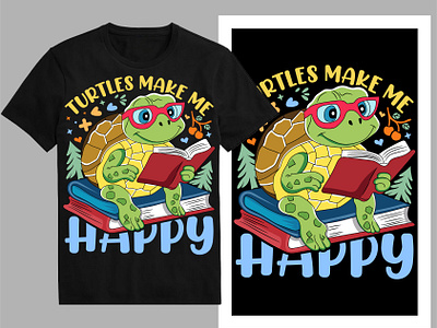 Turtles make me happy t-shirt design cartoon sea turtle custom t shirt cute turtle graphics funky turtle retro sea turtle sea turtle fashion trends sea turtle lover sea turtle print shirt t shirt design tee trendy t shirt tropical turtle tshirt turtle art trends turtle illustration turtle lovers lifestyle turtle print t shirt turtle t shirt design typography