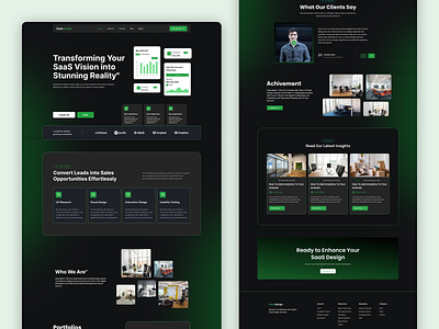 SaasDesign -SaaS Landing Page