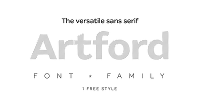 Artford font family bold branding clean design elegant fashion font logo optical sans serif specimen type typography ui