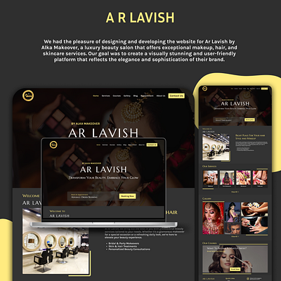 A R LAVISH 3d graphic design logo motion graphics ui