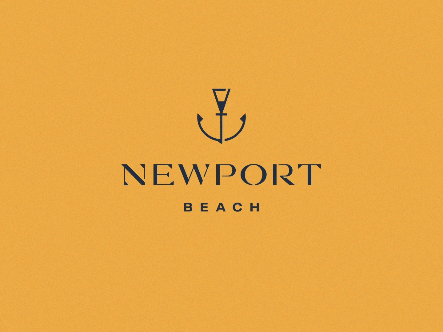 Visit Newport Beach California Branding animation branding california logo logo animation logo building motion newport travel travel brand type typography visit newport beach