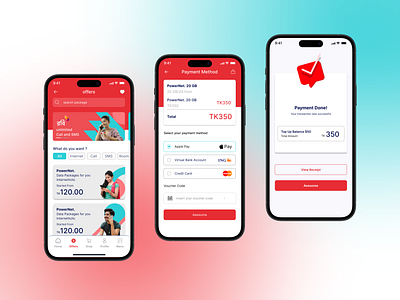 "Save More, Spend Less – Explore Robi’s Exclusive Offers" deal central hot offers mobile app robi app robi deals robi offer app robi savings robi ui design savings hub ui uiux unlock offers