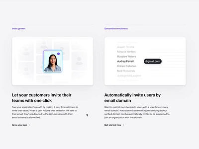 Invite growth | Streamline enrollment animation design icons illustration interface ui user experience user interface ux