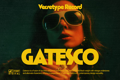 Gatesco Font sans serif font