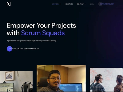 Software Development - Scrum Squad animation creative design development software ui uiux web website