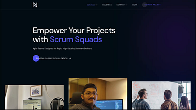 Software Development - Scrum Squad animation creative design development software ui uiux web website