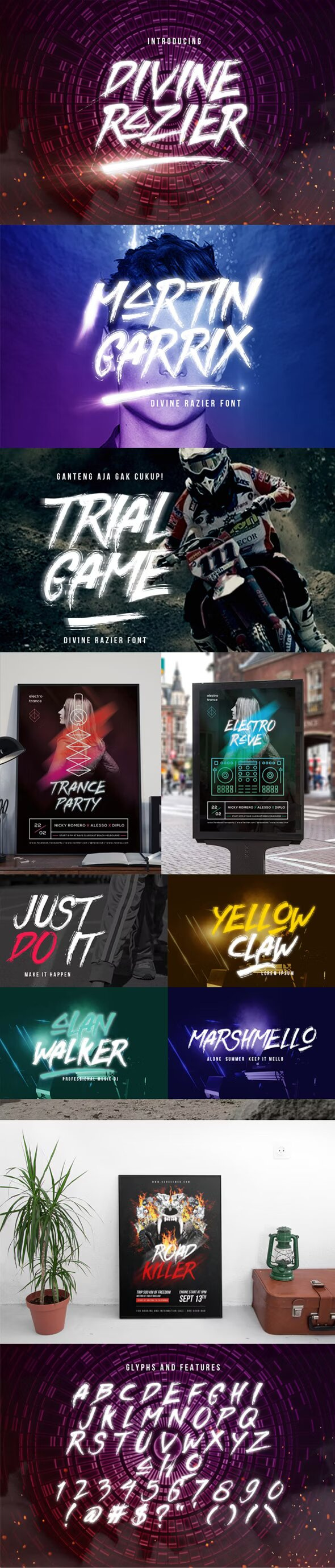 Divine Razier Font street