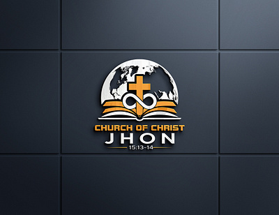 I will do design church logo in 12 hours JHON CHURCH LOGO branding church logo graphic design logo